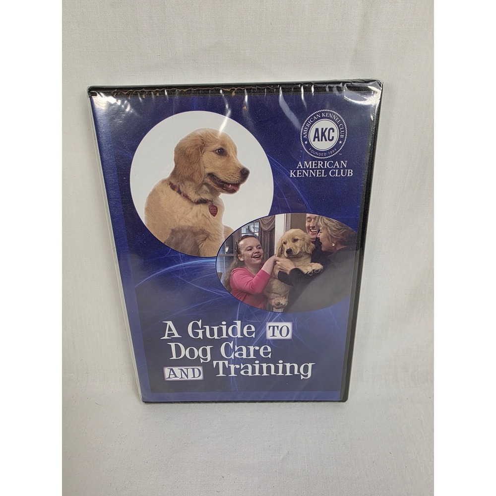 AKC American Kennel Club A Guide to Dog Care and Training‎ DVD for Puppies NEW!